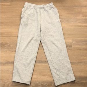 Nike Light Grey Sweatpants Medium
